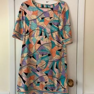 Courage b ladies print dress